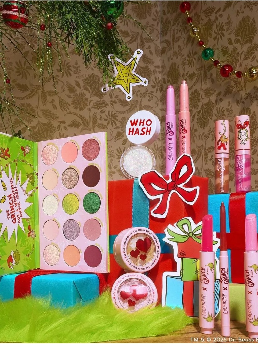 ColourPop x The Grinch Full Collection